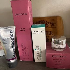 Skincare lot. Dermalogica,Pevonia. Some have been used.
